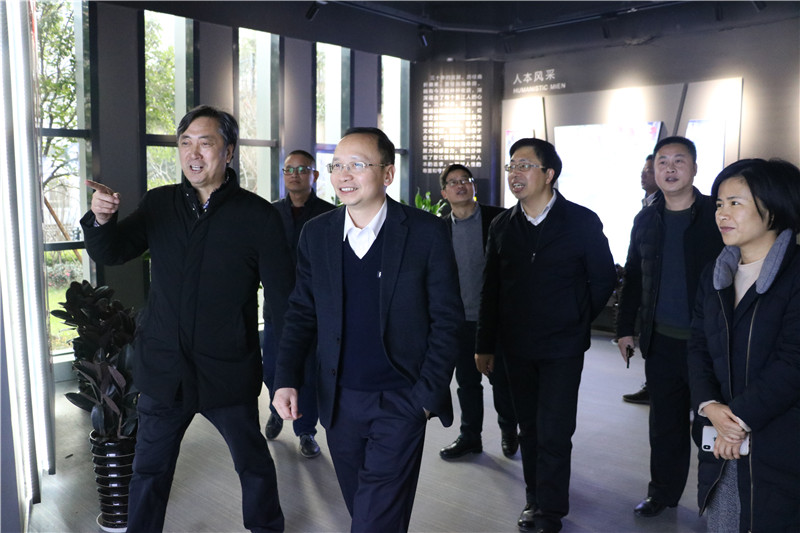 金华市副市长、市公安局局长董旭斌一行莅临我司走访调研